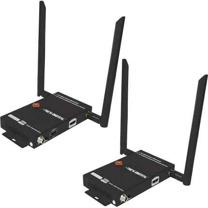 J-Tech Digital 1X2 Wireless HDMI Extender 200’